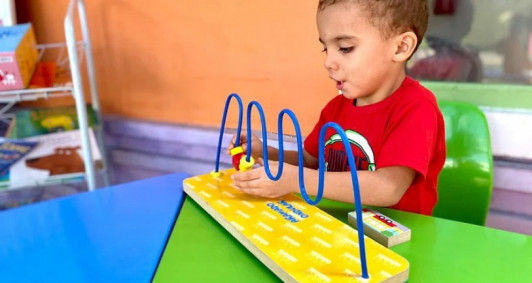 Aluno da rede municipal de ensino