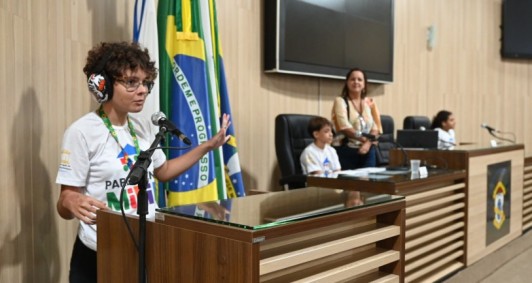 Ana Lis foi escolhida para presidir Parlamento Mirim