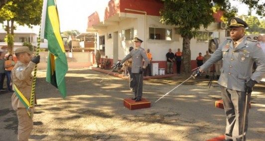 Phillipe Nicácio durante posse 