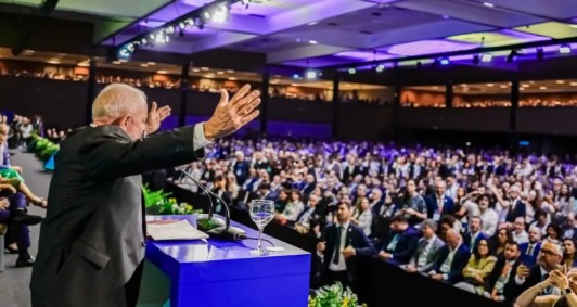 Presidente discursou durante a Marcha dos Prefeitos, em Brasília