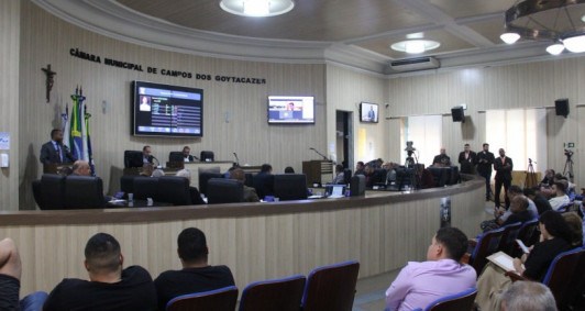 Sessão da Câmara de Campos