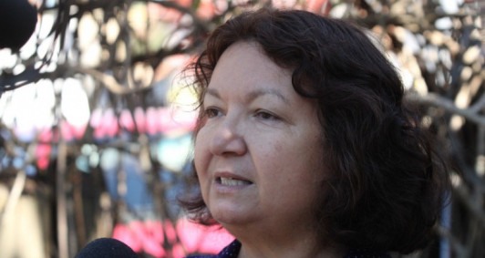 Secretária municipal de Educação, Tânia Alberto