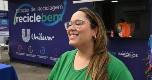 Millena Fonseca, engenheira ambiental e responsável técnica do "Recicle Bem"
