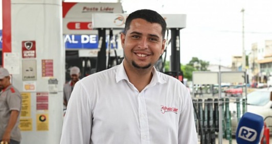 Gerente do posto de combust&iacute;vel, Gabriel Barreto