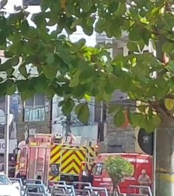 Principio de incêndio é registrado em Campos - Foto: Reprodução 