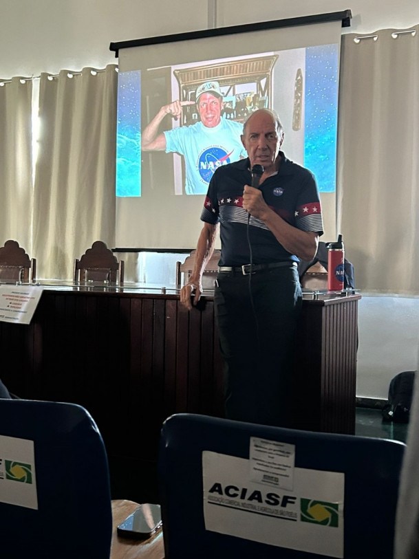 'Gabe' Gabrielle palestrou na Aciasf