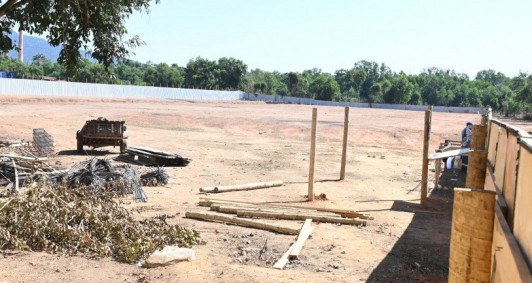 Obras do Terminal da Baixada (Fotos: Genilson Pessanha)
