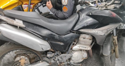 Moto apreendida