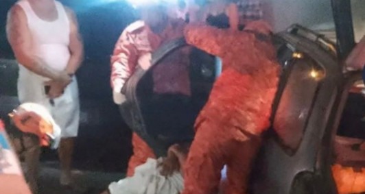 Acidente aconteceu na avenida Presidente Kennedy