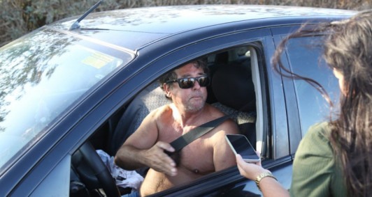 Motorista Roberto Fonseca