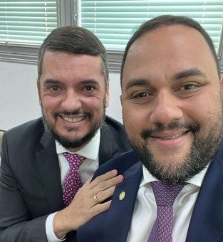 Thiago Rangel com Rodrigo Bacellar