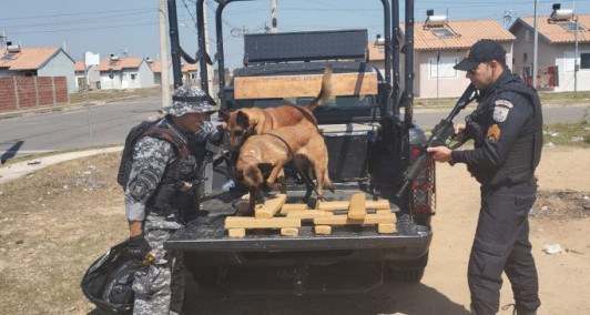 Operação apreendeu cerca de 26kg de drogas 