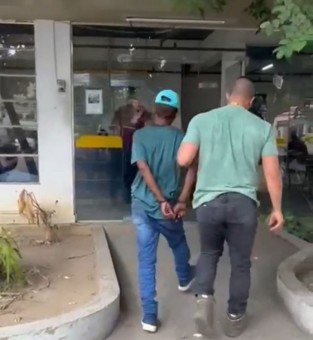 A pris&atilde;o aconteceu no parque Presidente Vargas 