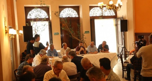 Almoo com entidades de classe (Fotos: Divulgao)