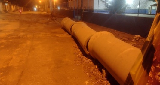 Acidente ocorreu em uma obra do Bairro Legal 