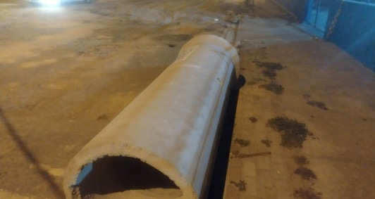 Acidente ocorreu em uma obra do Bairro Legal 