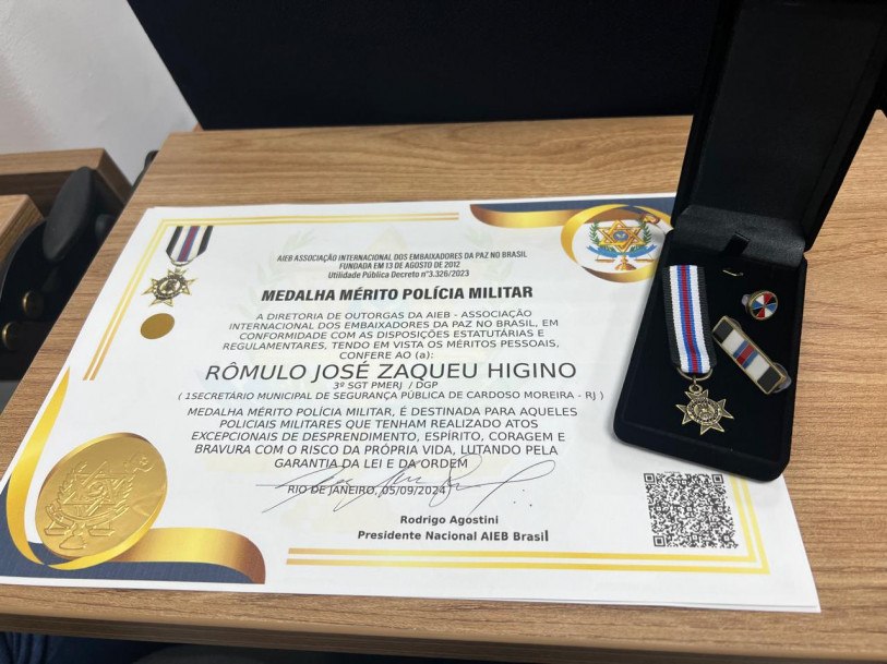 A comenda de Romulo Zaquieu