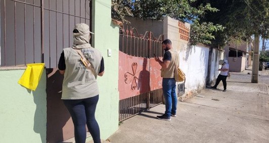 O resultado do levantamento do LIRAa foi de 1.3% 