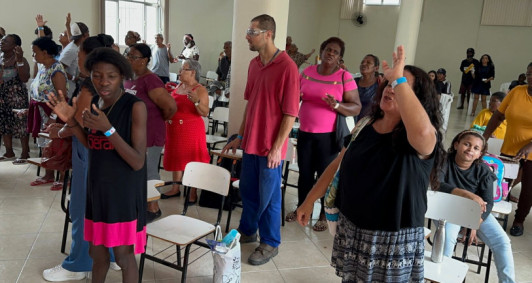 Ao pelo Dia dos Pobres (Fotos: Divulgao-Diocese)