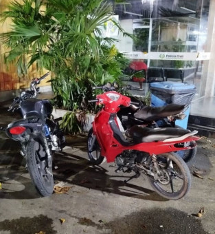 Motos apreendidas em rolezinho 
