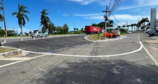 Novo acesso da BR 101 