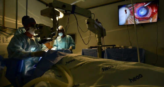 Transplante de c&oacute;rnea