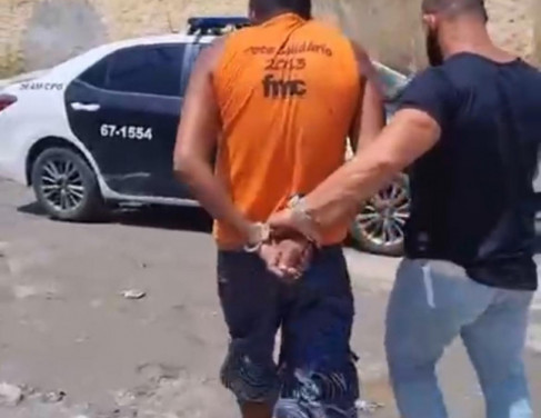 Suspeito foi preso em Farol