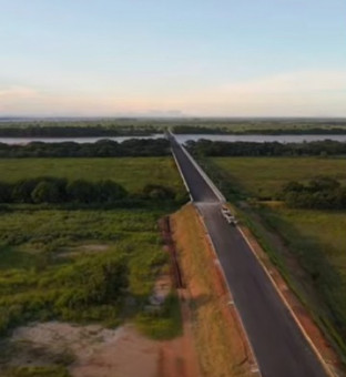 Acesso j&aacute; asfaltado