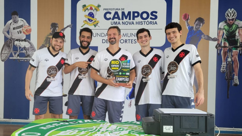 Dos cinco atletas que defenderam o Vasco no Rio Open de 2022, quatro são campistas