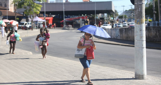 Altas temperaturas em Campos 