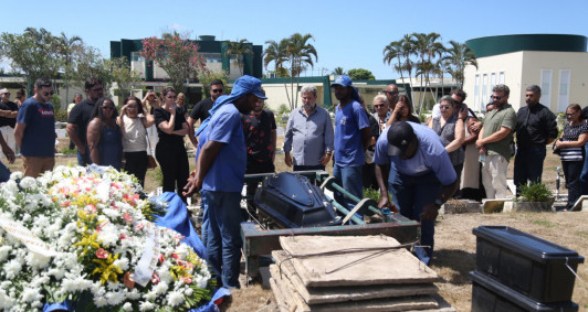 Sepultamento de Cicinha Chagas aconteceu neste sábado