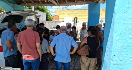 Sepultamento de Ely Silveira