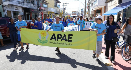 Dia Mundial de Conscientizao do Autismo  lembrado com caminhada em SJB
