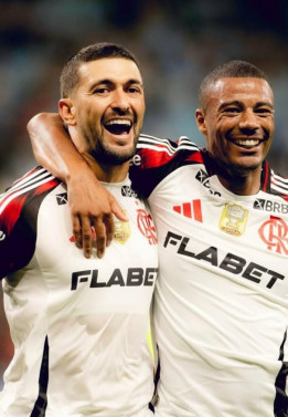 Flamengo vence o Gr&ecirc;mio na Arena com dois gols de Arrascaeta