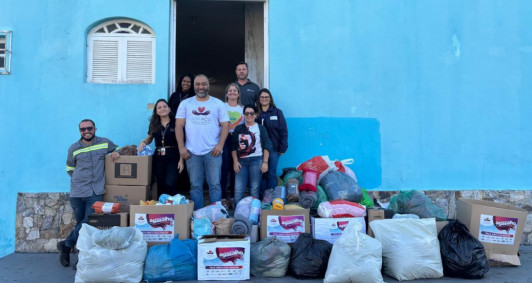 Campanha arrecadou mais de 2.600 peças de frio