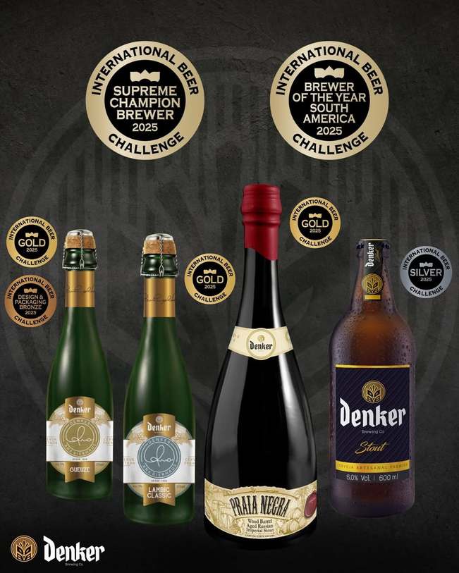 Denker recebeu título sul-americano e mais cinco medalhas