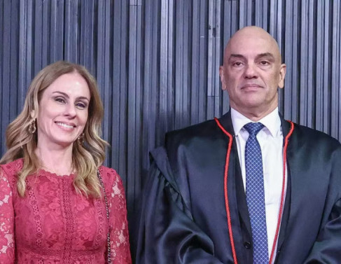 Viviane e Alexandre de Moraes
