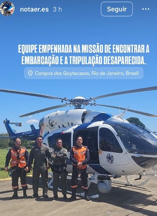 Equipe do Núcleo de Operações e Transportes Aéreo pousa em Campos