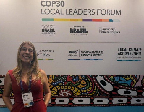 Prefeita de São João da Barra, Carla Caputi participa da COP 30