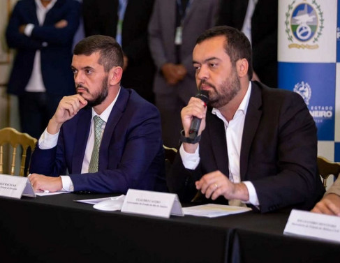 Rodrigo Bacellar e Cl&aacute;udio Castro