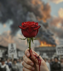 Imagem gerada a partir do envio do texto, por plataforma de intelig&ecirc;ncia artificial. 