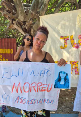 M&atilde;e de J&uacute;lia, Patr&iacute;cia pede Justi&ccedil;a
