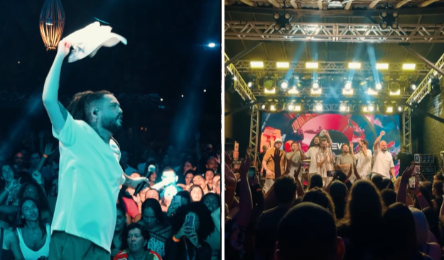 Banda de reggae atraiu grande p&uacute;blico