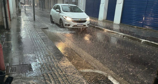 Chuva forte em Campos