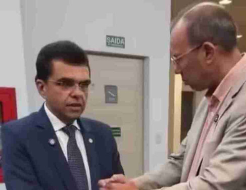 Chico Machado durante entrevista