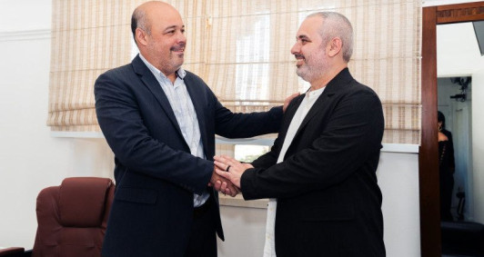 Fred Rangel e o cineasta Fernando Sousa