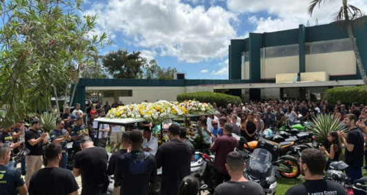 Sepultamento do cinegrafista Lucas Coelho