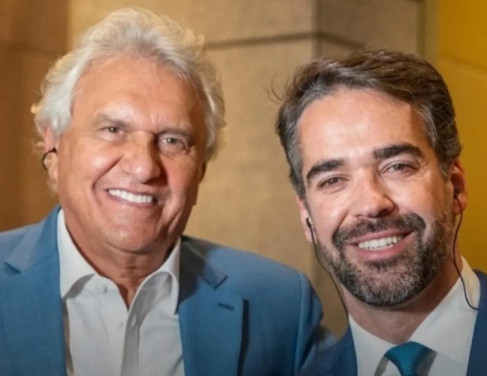 Ronaldo Caiado e Eduardo Leite