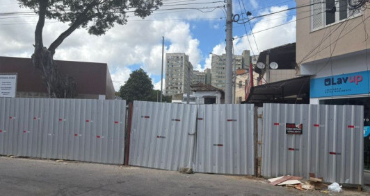 Obra na Pracinha do Sossego