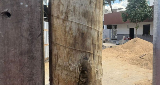 Obra na Pracinha do Sossego